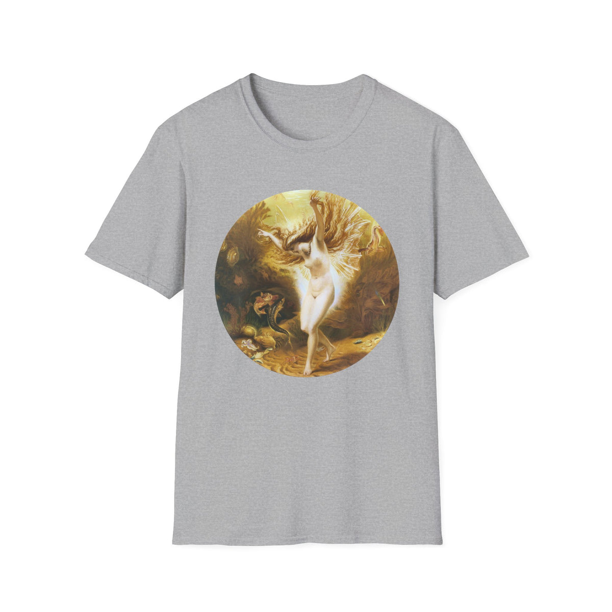 Ballet Fairy Circle T‑Shirt — Ethereal Dance Art Tee