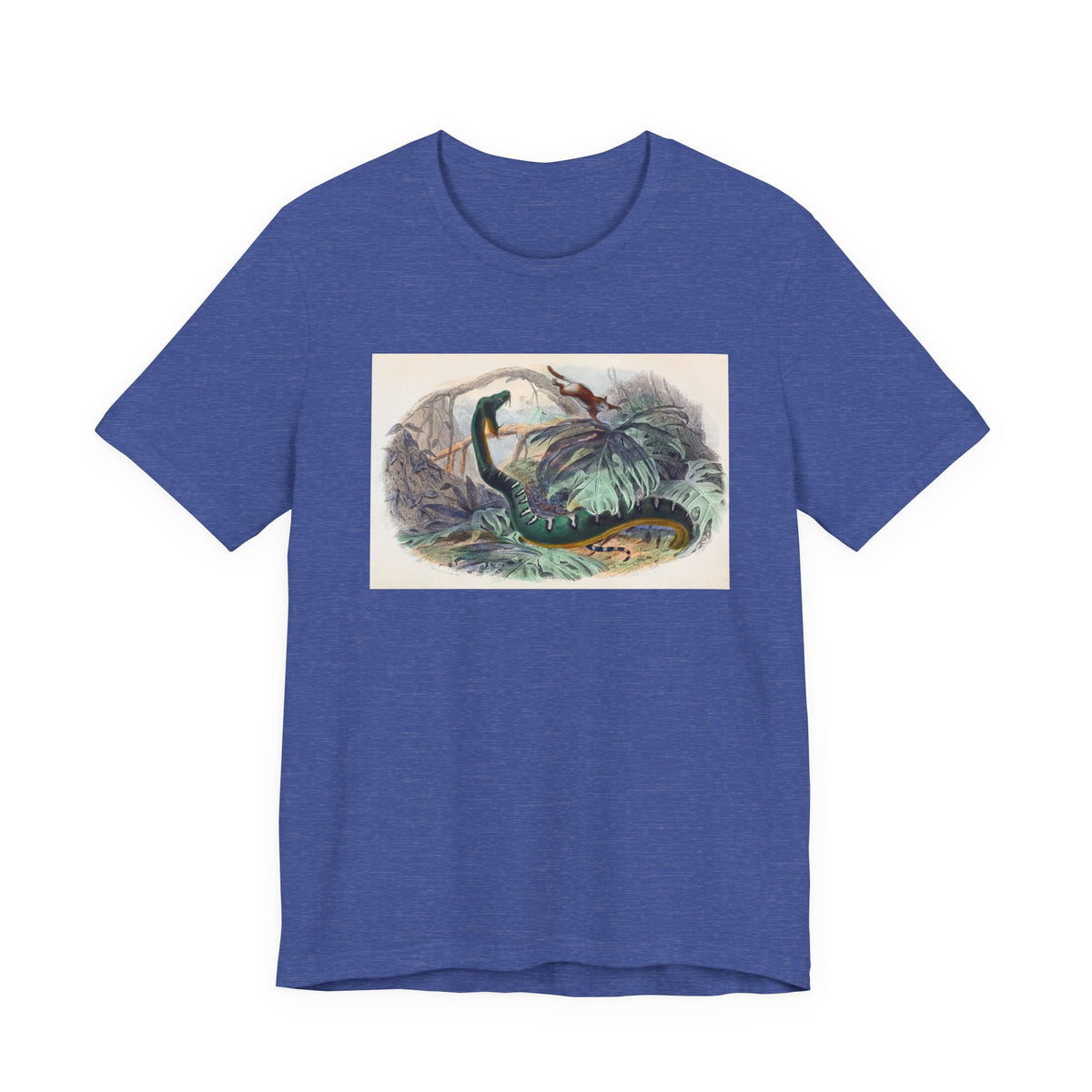 Vintage Sea Serpent Illustration T-Shirt