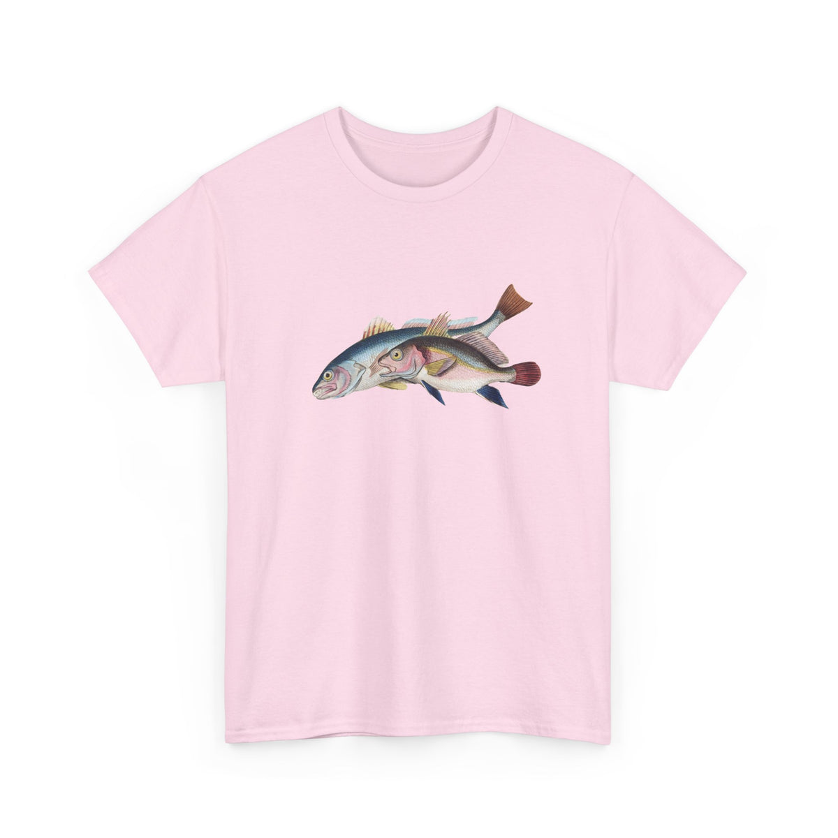 Cod Fish Graphic Tee — Vintage-Style Ocean Fishing T-Shirt