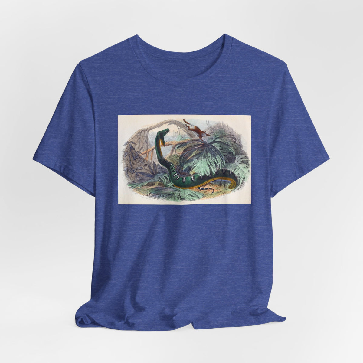 Vintage Sea Serpent Illustration T-Shirt