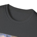 Landscape Art T-Shirt — Classic Romantic Sunset Painting Tee