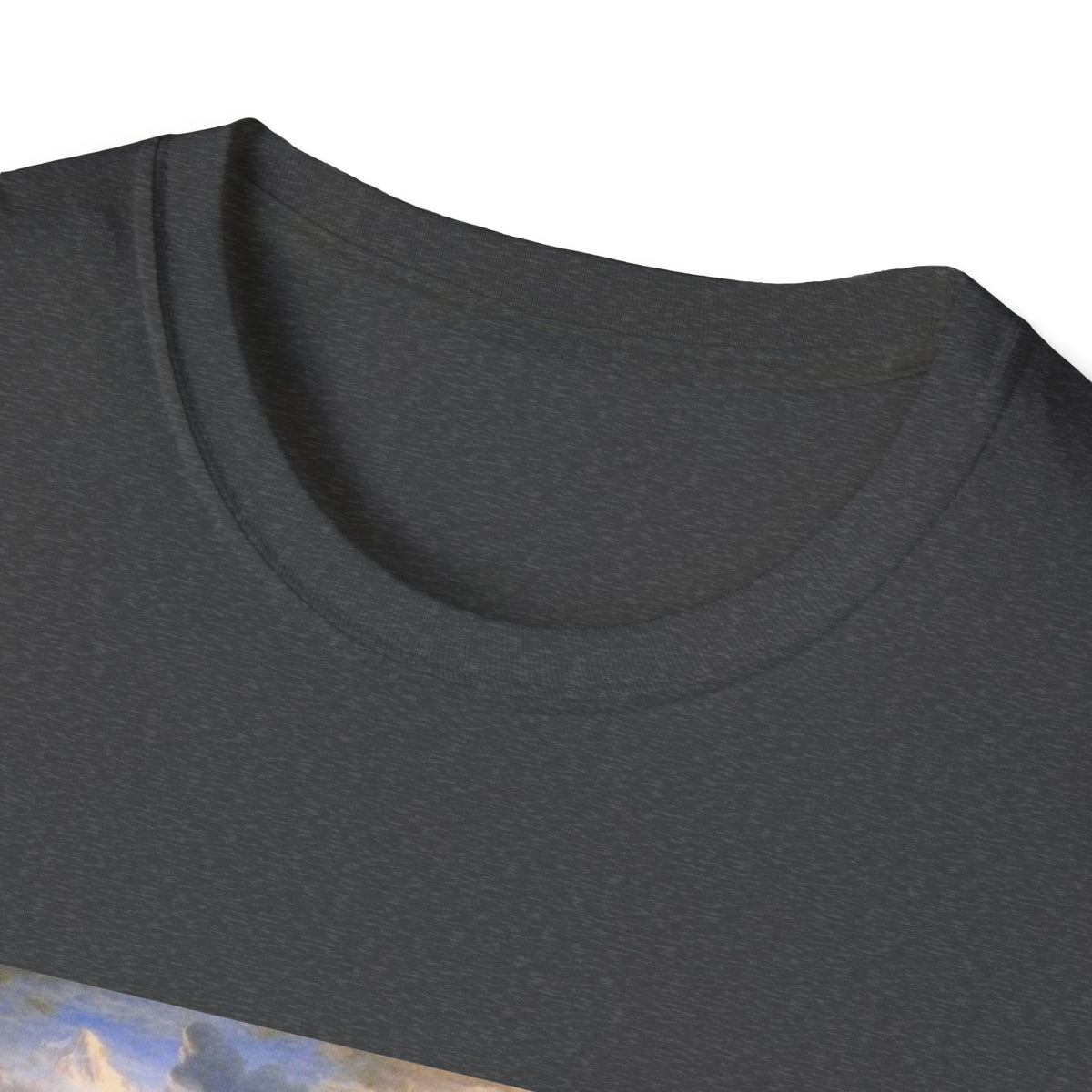 Landscape Art T-Shirt — Classic Romantic Sunset Painting Tee