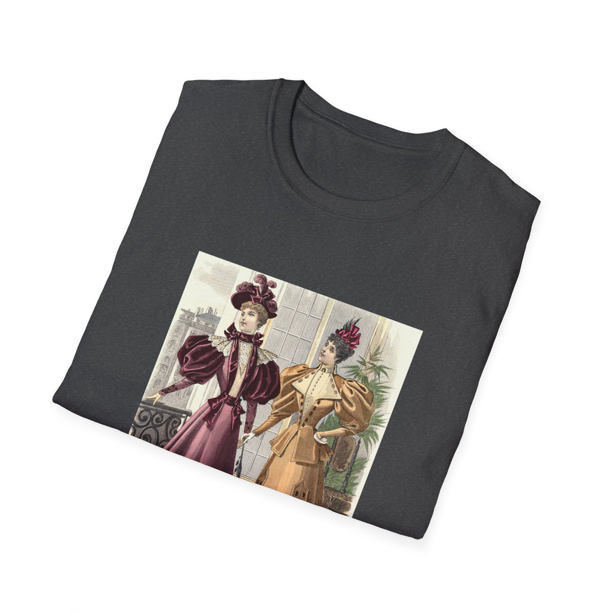 Victorian Ladies Vintage Illustration T-Shirt