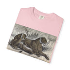 Art T-Shirt — Vintage Canine Illustration Graphic Tee