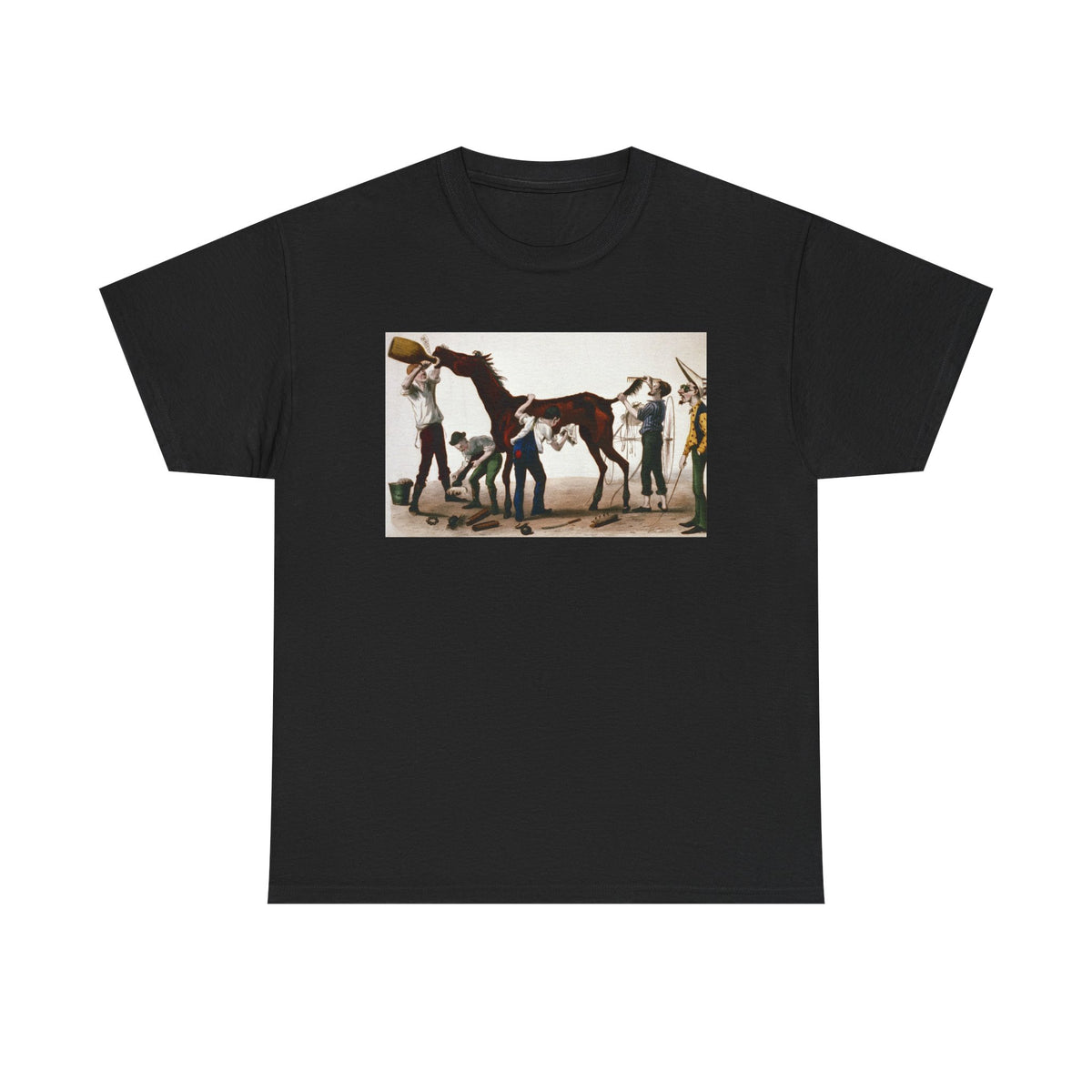 Vintage Carnival Skeleton Dance T‑Shirt