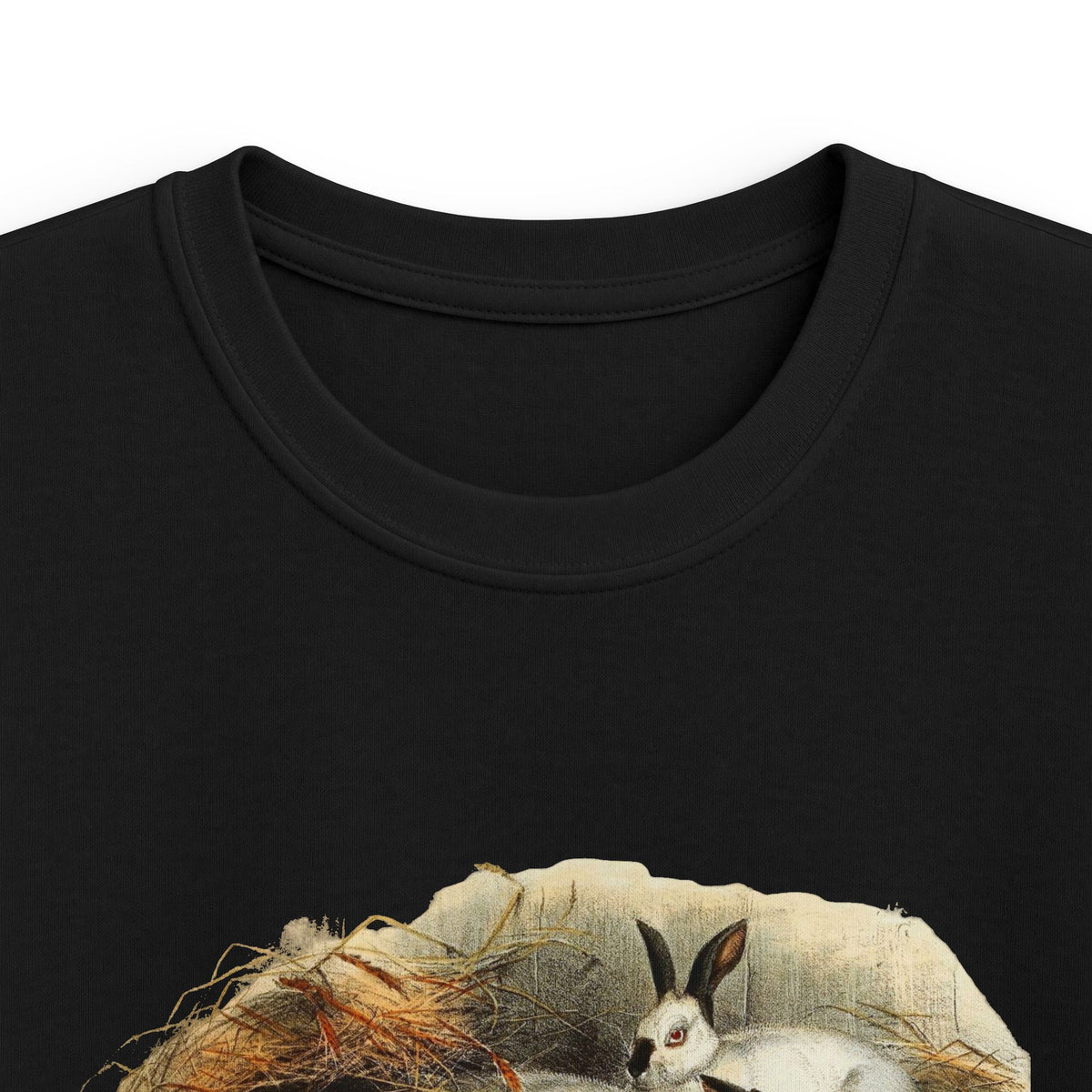 Kids Tee — Adorable Sleeping Bunny Family Illustration