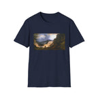 Landscape Art T-Shirt — Classic Romantic Sunset Painting Tee