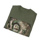 Mystical Forest Spiral T-Shirt — Enchanted Nature Graphic Tee