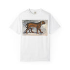 Vintage Tiger Dog Illustration T-Shirt — Retro Animal Art Tee