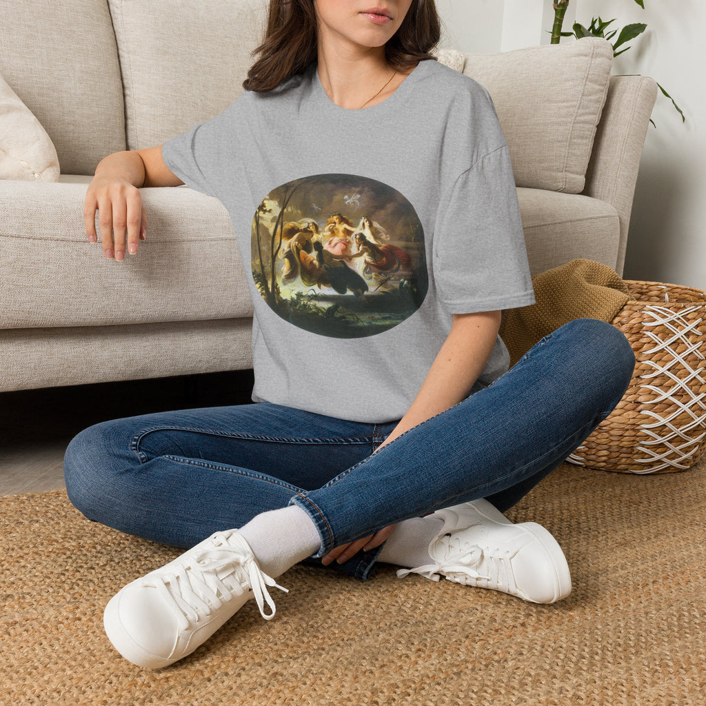 Classical Nativity Art T‑Shirt — Vintage Religious Scene Tee