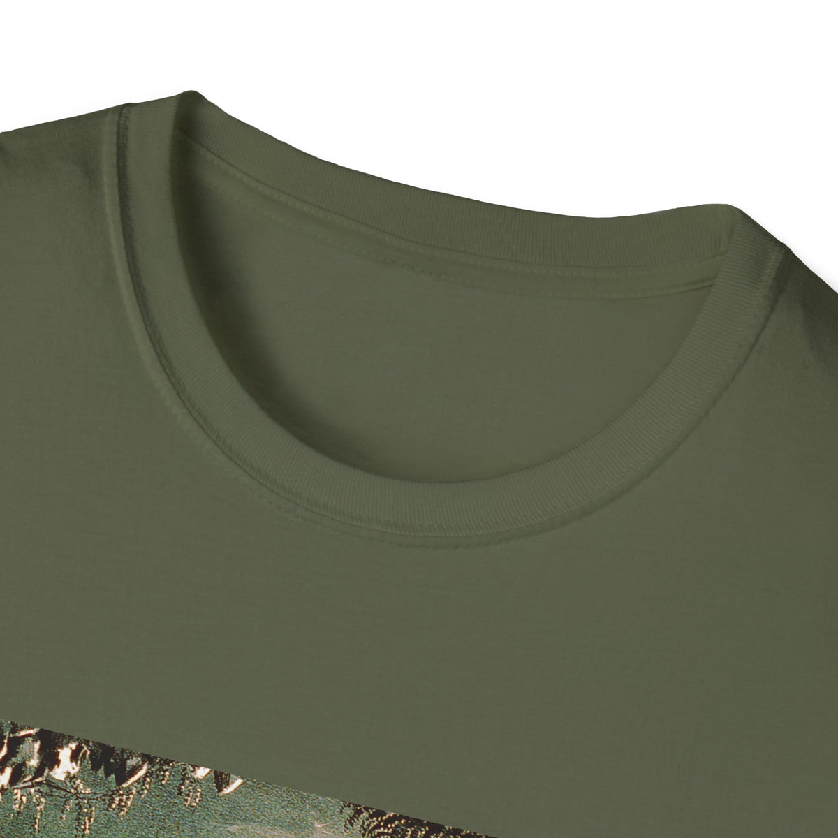 Mystical Forest Spiral T-Shirt — Enchanted Nature Graphic Tee