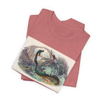 Vintage Sea Serpent Illustration T-Shirt
