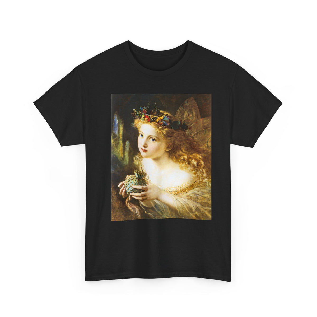 Angel Painting T-Shirt — Vintage Victorian Angel Art Tee