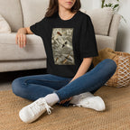 Botanical Bird Tee — Vintage Floral Nature Shirt