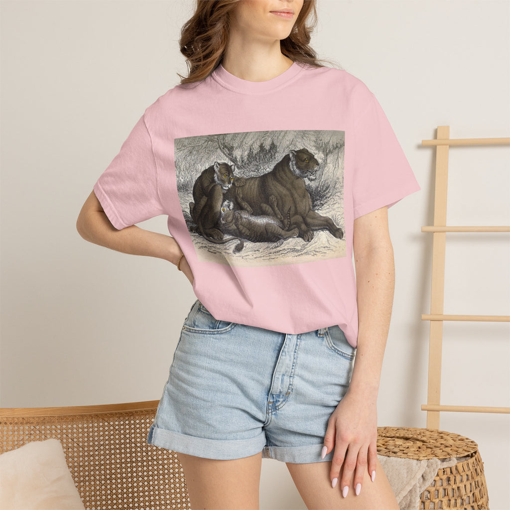 Art T-Shirt — Vintage Canine Illustration Graphic Tee