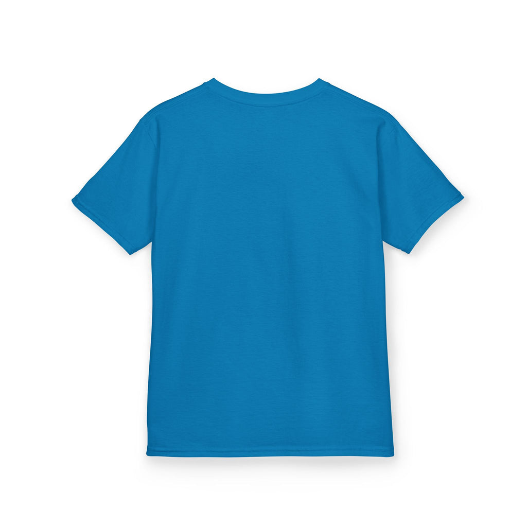 Kids T‑Shirt — Sleeping Cat with Kittens Illustration