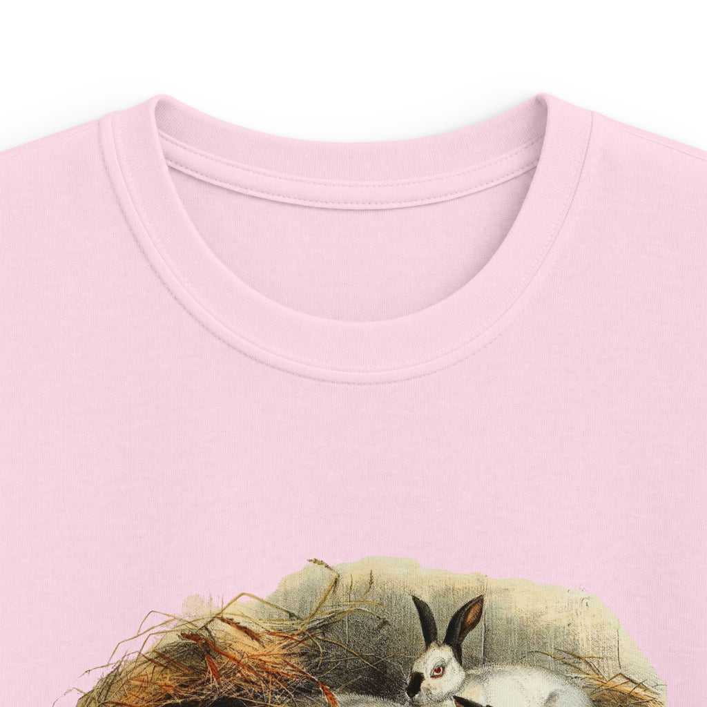 Kids Tee — Adorable Sleeping Bunny Family Illustration