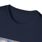 Landscape Art T-Shirt — Classic Romantic Sunset Painting Tee