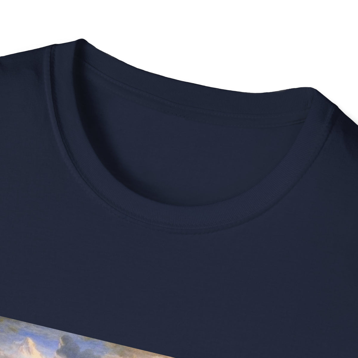 Landscape Art T-Shirt — Classic Romantic Sunset Painting Tee