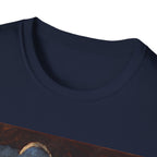 Moonlit Seaside T-Shirt — Romantic Coastal Nightscape Graphic Tee