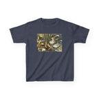 Kids T‑Shirt — Vintage Swan & Duck Pond Art Print