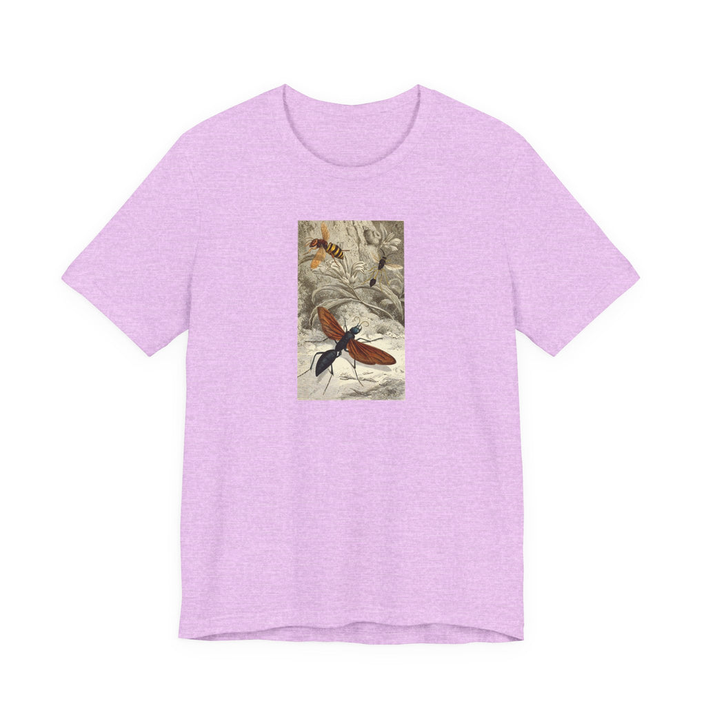Butterfly Botanical Tee — Vintage Insect Illustration T-Shirt