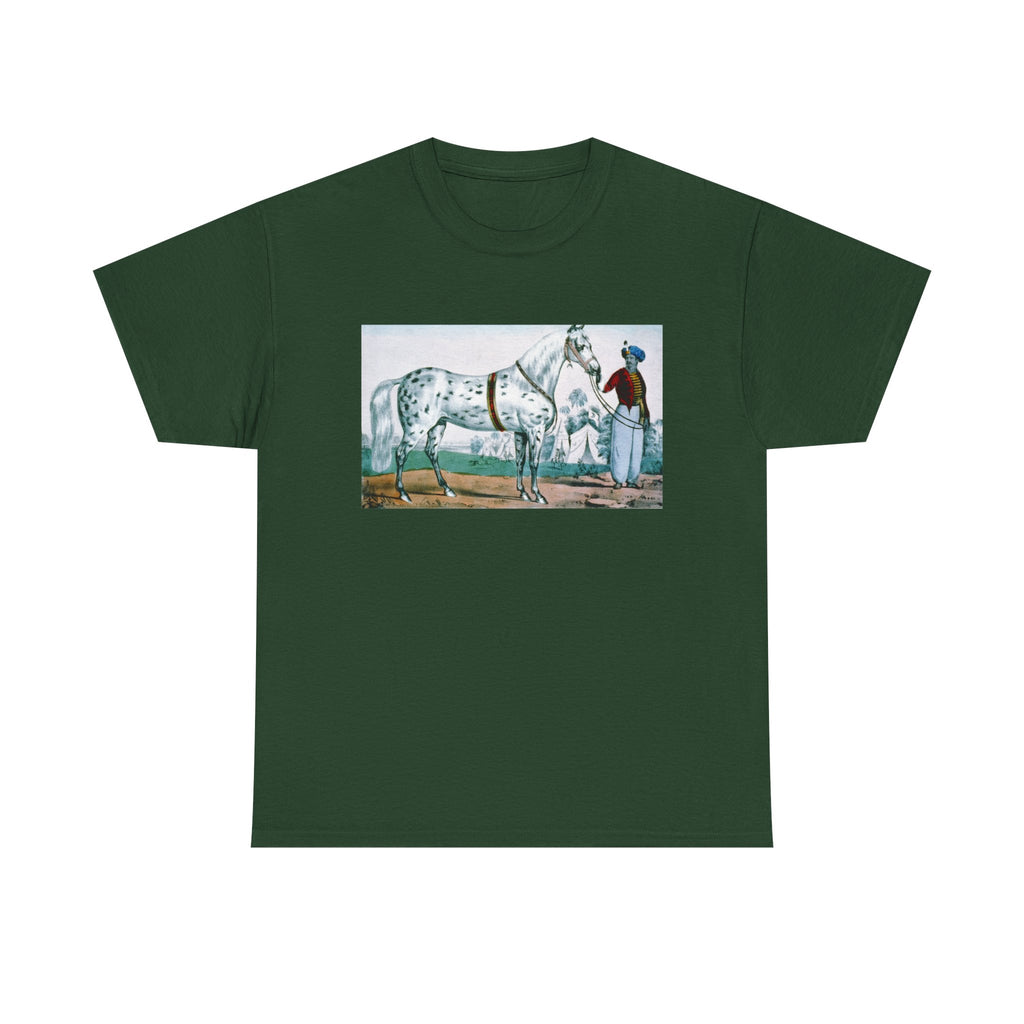 Appaloosa Horse Illustration Tee — Vintage Equestrian Graphic T-Shirt