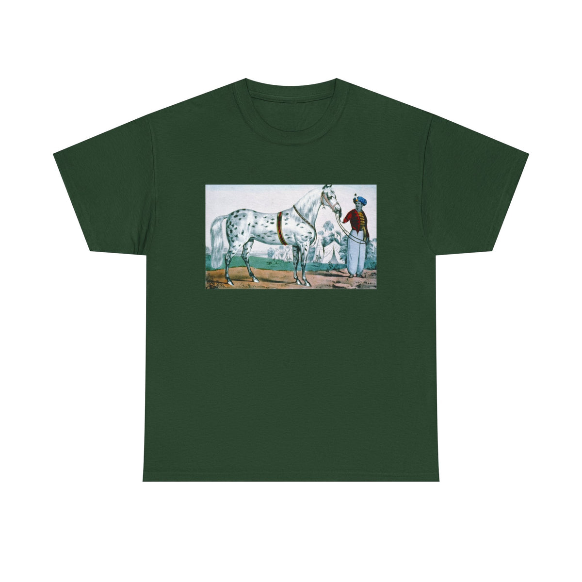 Appaloosa Horse Illustration Tee — Vintage Equestrian Graphic T-Shirt