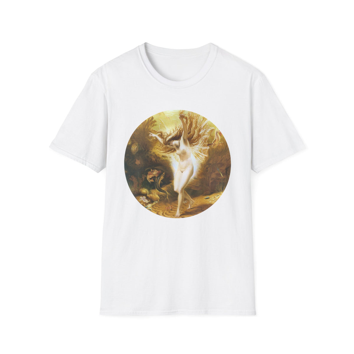 Ballet Fairy Circle T‑Shirt — Ethereal Dance Art Tee