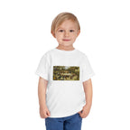 Toddler Tee — Vintage Garden Animal Illustration Kids Shirt