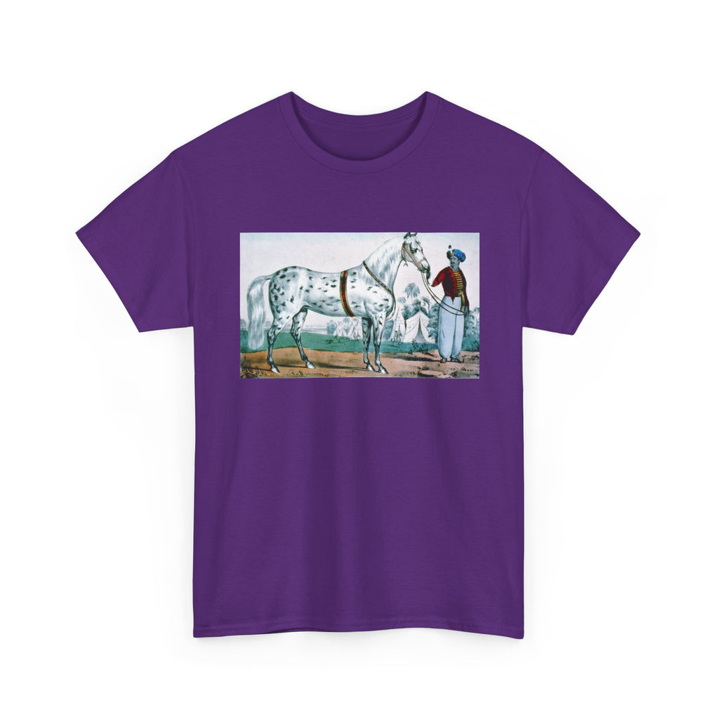 Appaloosa Horse Illustration Tee — Vintage Equestrian Graphic T-Shirt