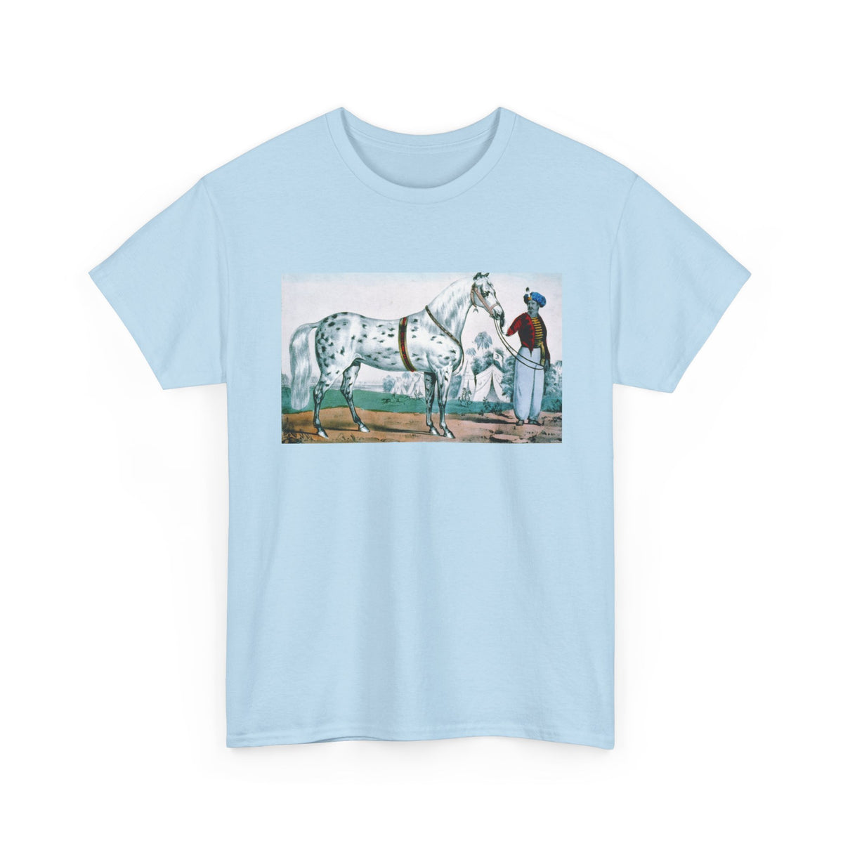 Appaloosa Horse Illustration Tee — Vintage Equestrian Graphic T-Shirt