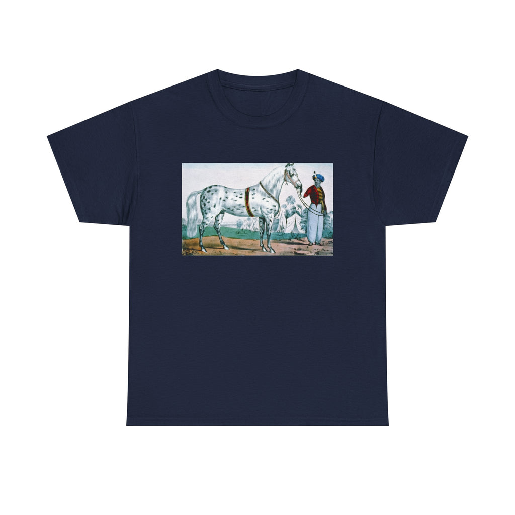 Appaloosa Horse Illustration Tee — Vintage Equestrian Graphic T-Shirt