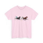 Harness Racing Horses T‑Shirt — Vintage Sulky Race Tee