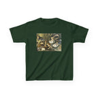 Kids T‑Shirt — Vintage Swan & Duck Pond Art Print