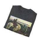 Medieval Knight Painting T-Shirt — Vintage Chivalry Art Tee