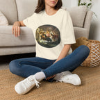 Classical Nativity Art T‑Shirt — Vintage Religious Scene Tee