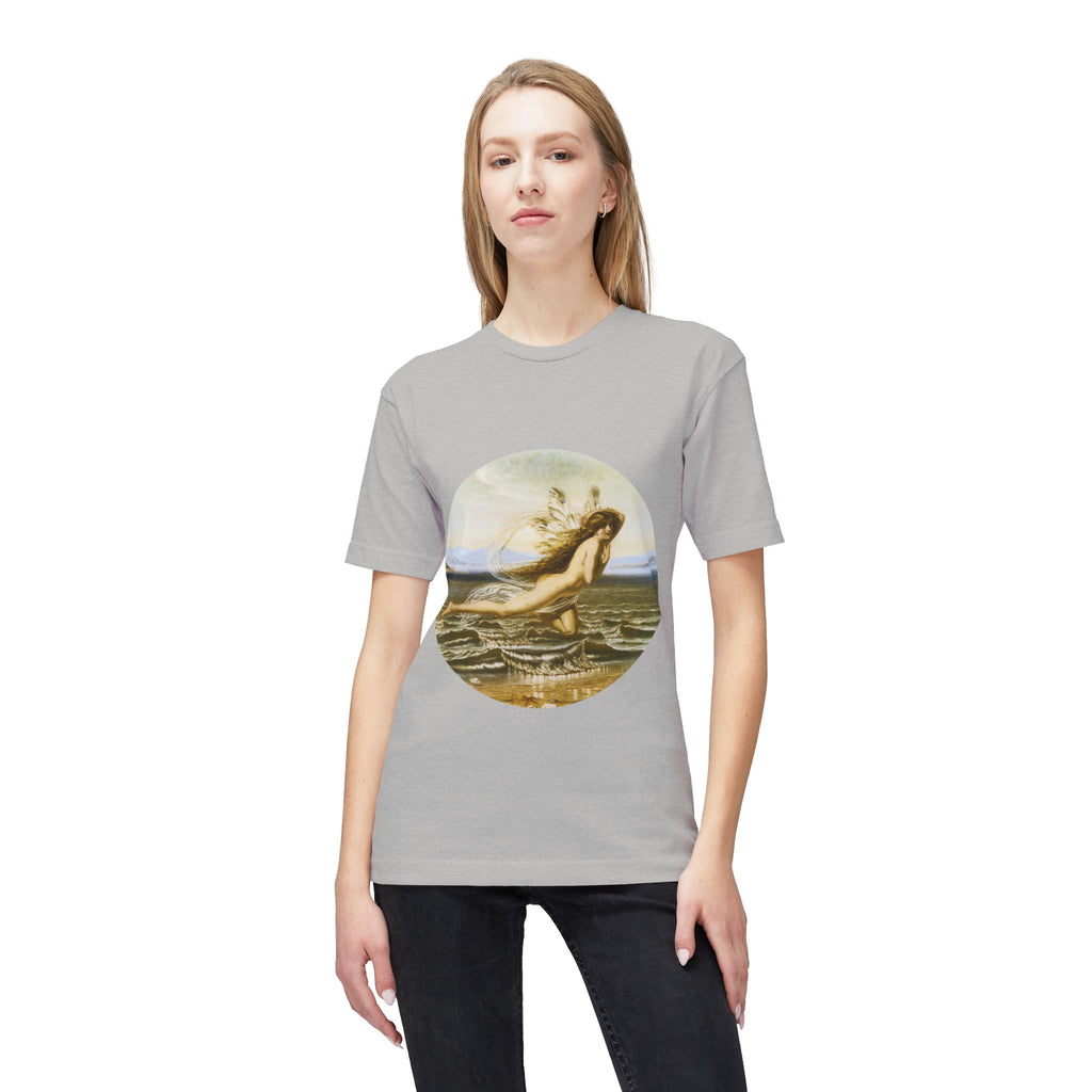 Vintage Mythic Goddess T-Shirt — Retro Venus Coastal Art Tee