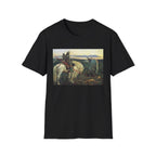 Medieval Knight Painting T-Shirt — Vintage Chivalry Art Tee