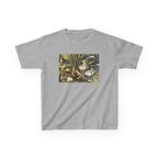 Kids T‑Shirt — Vintage Swan & Duck Pond Art Print
