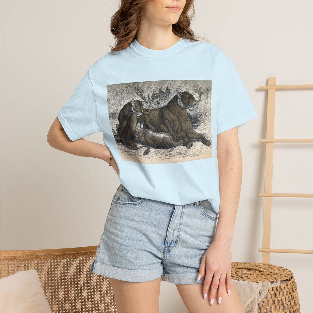 Art T-Shirt — Vintage Canine Illustration Graphic Tee