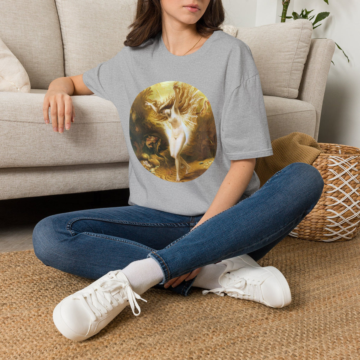 Ballet Fairy Circle T‑Shirt — Ethereal Dance Art Tee