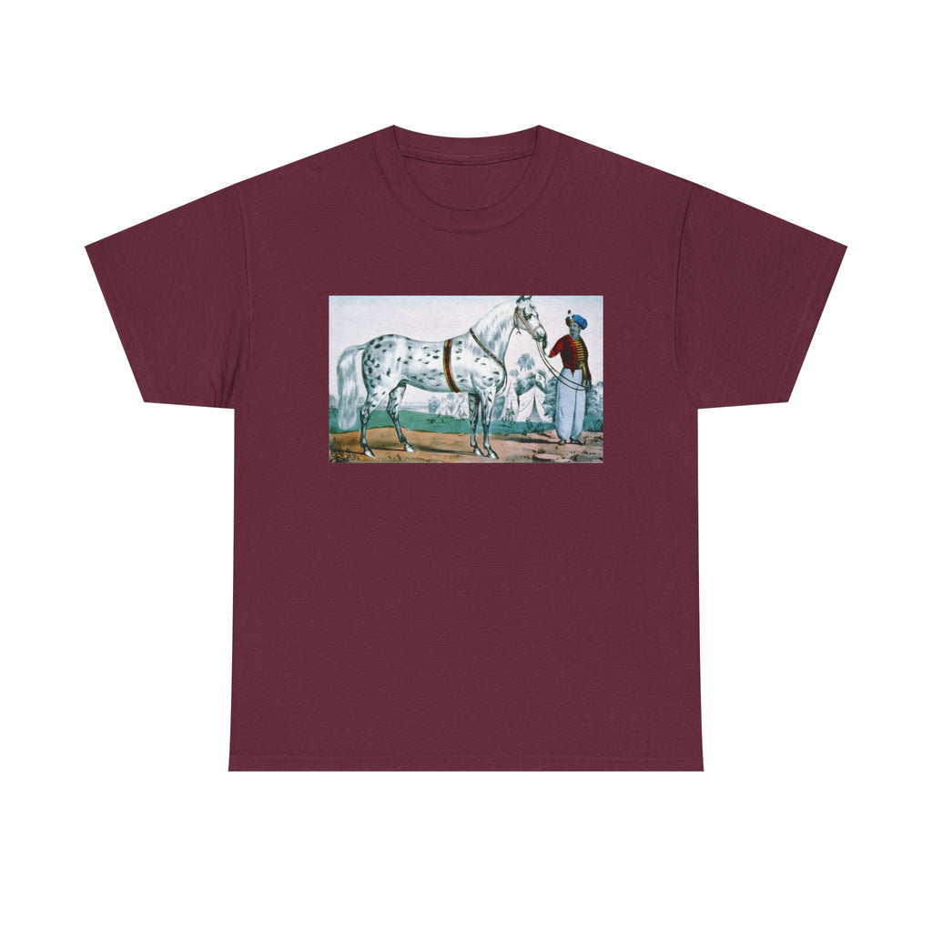 Appaloosa Horse Illustration Tee — Vintage Equestrian Graphic T-Shirt