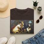 Classical Pastoral Art T-Shirt — Vintage Romantic Painting Print