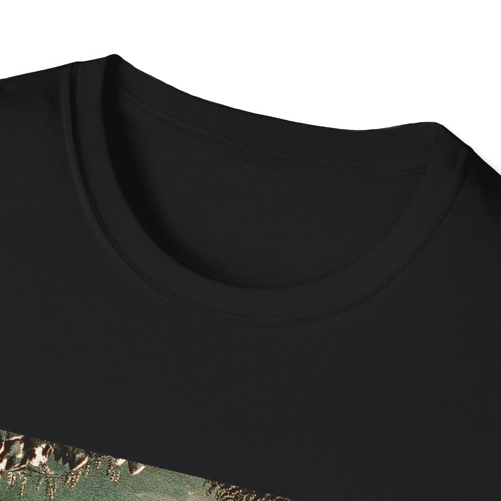 Mystical Forest Spiral T-Shirt — Enchanted Nature Graphic Tee