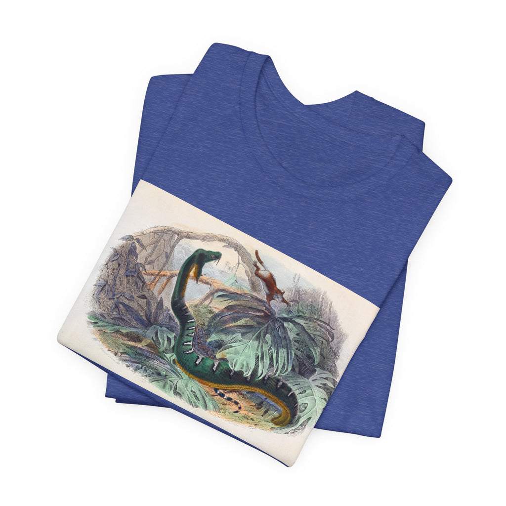 Vintage Sea Serpent Illustration T-Shirt