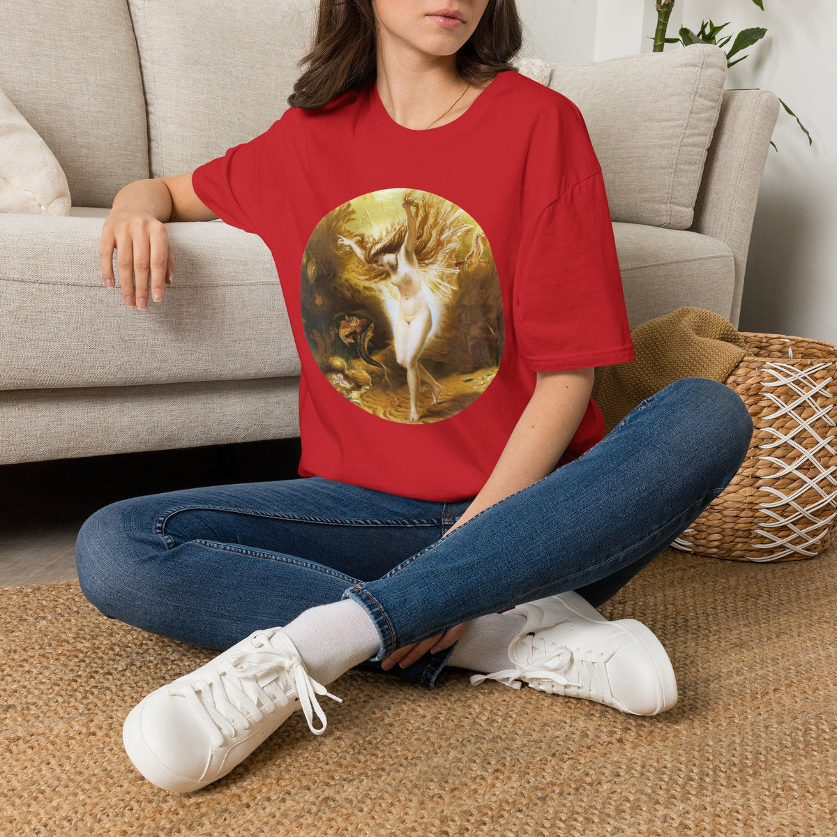 Ballet Fairy Circle T‑Shirt — Ethereal Dance Art Tee