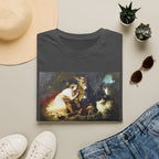 Classical Pastoral Art T-Shirt — Vintage Romantic Painting Print