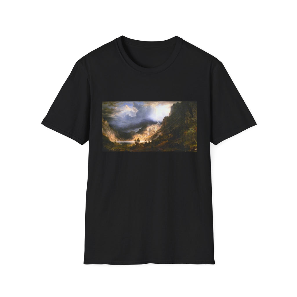 Landscape Art T-Shirt — Classic Romantic Sunset Painting Tee