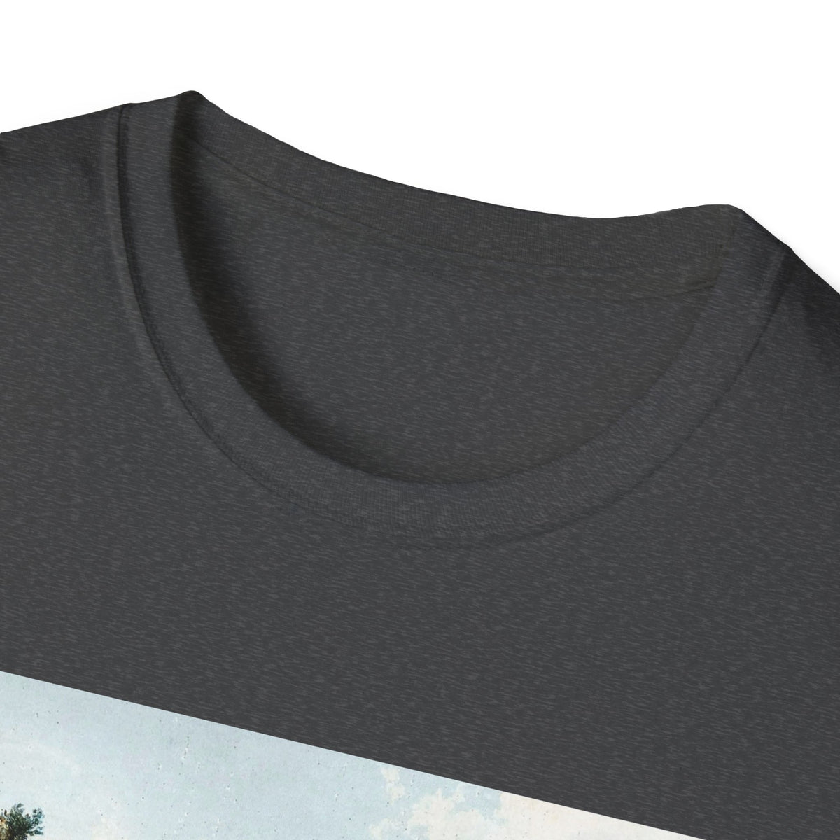 Coastal Landscape Tee — Vintage Beach Scene T-Shirt